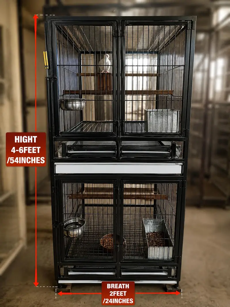 2 portion Iron Cage For Bird — photo 2