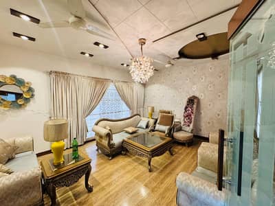 13 MARLA FULL HOUSE WITH LOWER PORTION FURNISHED AVAILABLE FOR RENT.