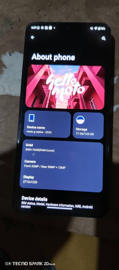 Motorola Moto G Stylus 2025