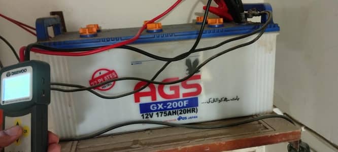 AGS 170AMP Used battery read add