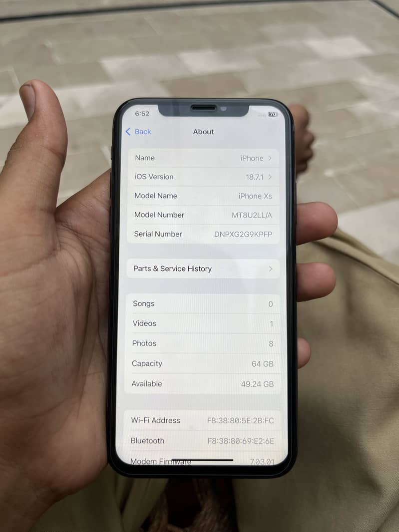 iPhone XS ! 7