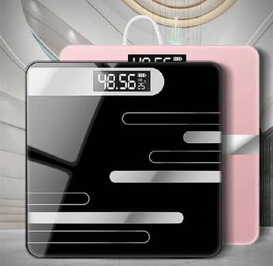 Toughened Glass LCD Display Electronic weight machine cash on delivery