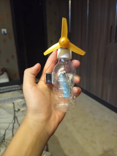 it is very beautiful mini fan