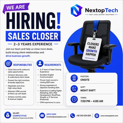 US Outbound Sales Closer