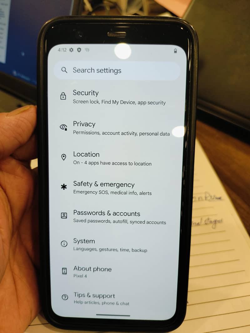 Google pixel 4 0