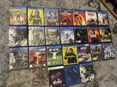 PS4 games rdr2 dragon ball z nfs  TEKKEN 7 cyberpunk fc 25 spiderman