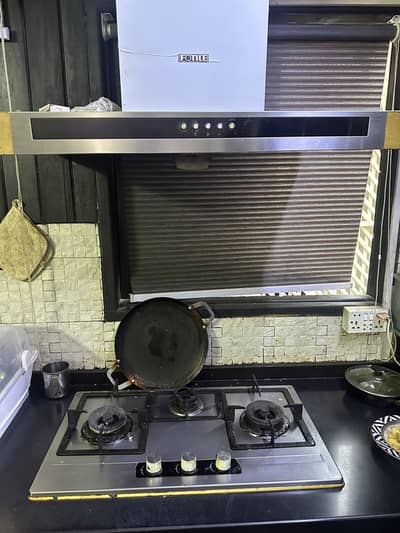 Fortile chimney and stove