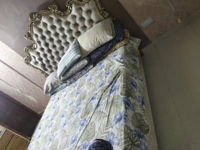 King Bed Set with Dressing and side tables