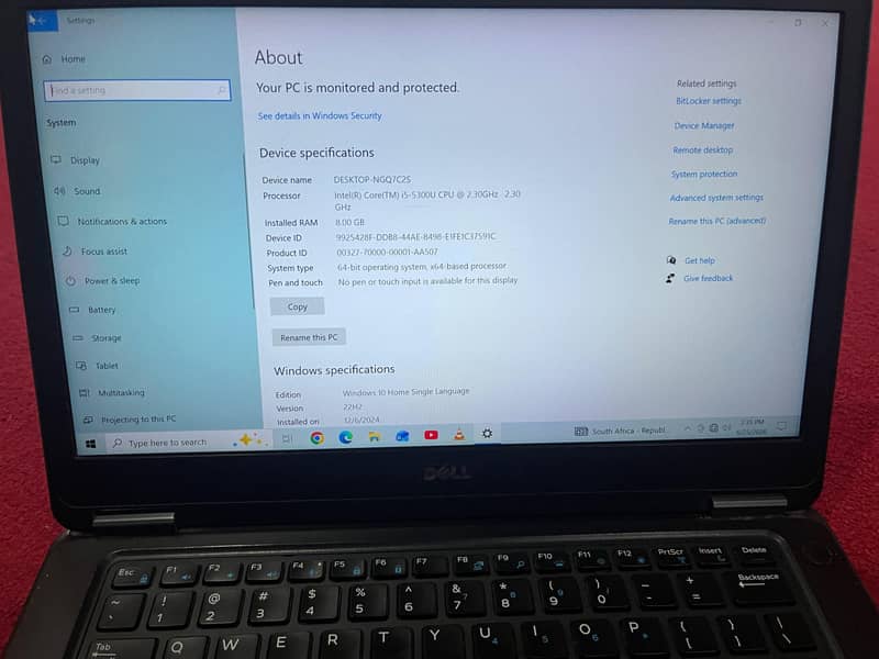 Dell i5 5th Generation 2