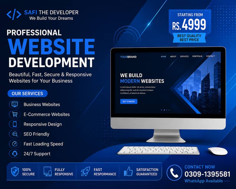 Professional Website Developer | Business, E-commerce & Portfolio Web 0