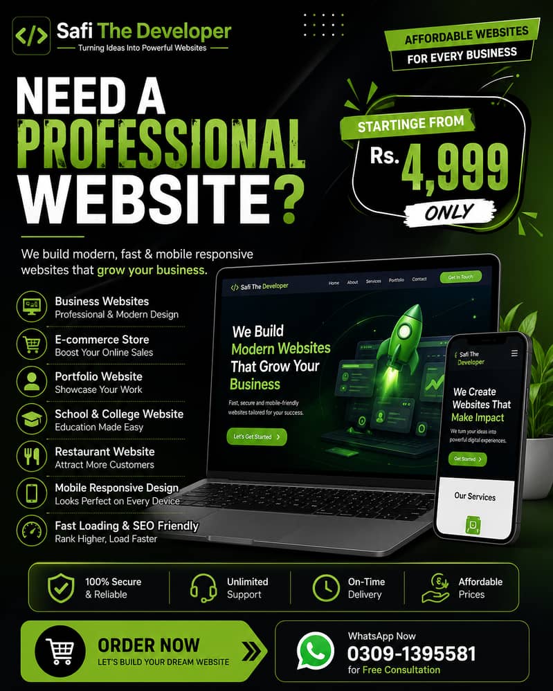 Professional Website Developer | Business, E-commerce & Portfolio Web 1