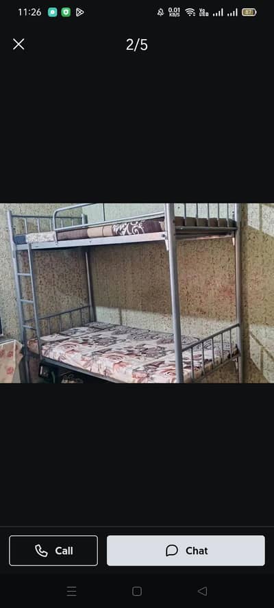 Double Iron Bed For Kids