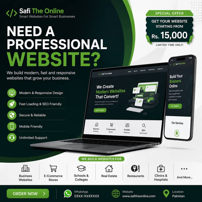 Professional Website Developer | Business, E-commerce & Portfolio Web 4