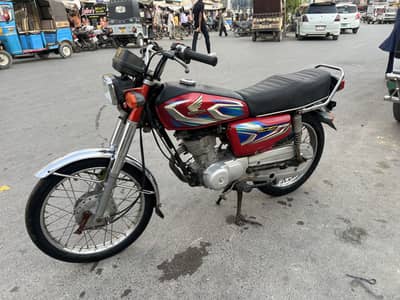 HONDA CG 125 2022/23 red color