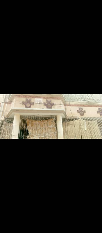 SECTOR 5-C/1 BANK LOAN APPLICABLE GROUND PLUS TWO HOUSE WEST OPEN NORTH KARACHI