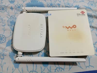 WiFi Router + GPON Fiber ONU, Complete Set