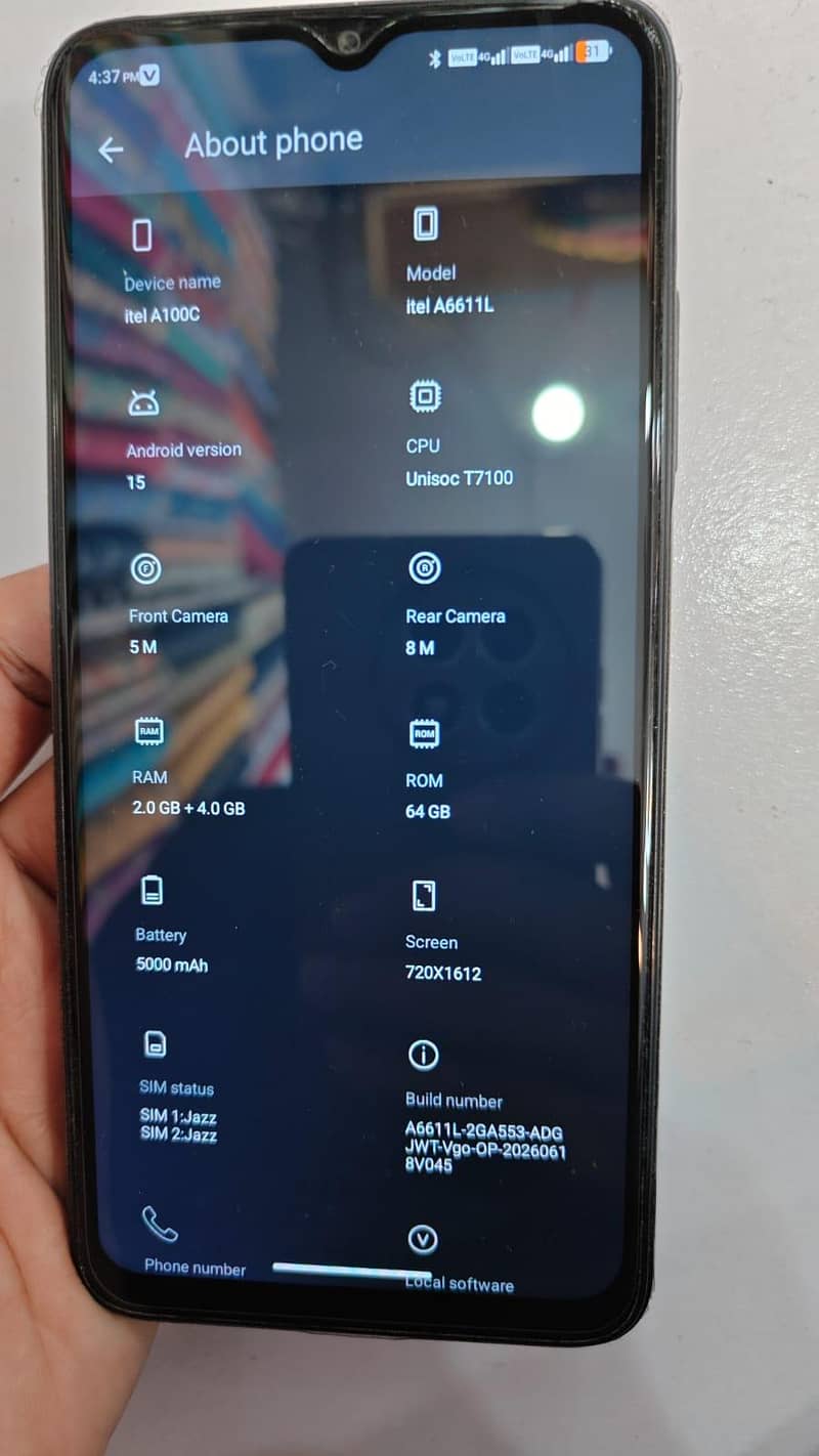 itel 100c 3