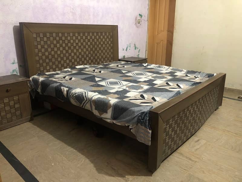Double Bed , Side Tables , Dressing Table 1