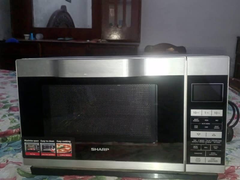 Sharp micro oven plus gril 1