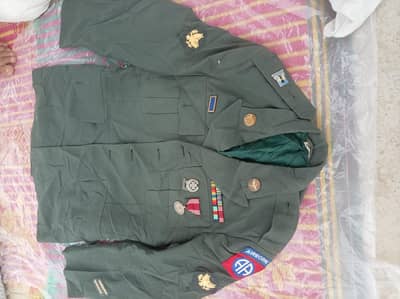Original Vintage US Army Green Dress Coat-82nd Airborne Division with