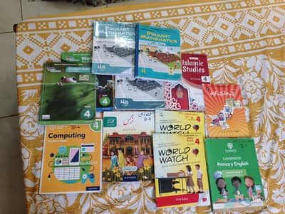 Cambridge books available for grade 4