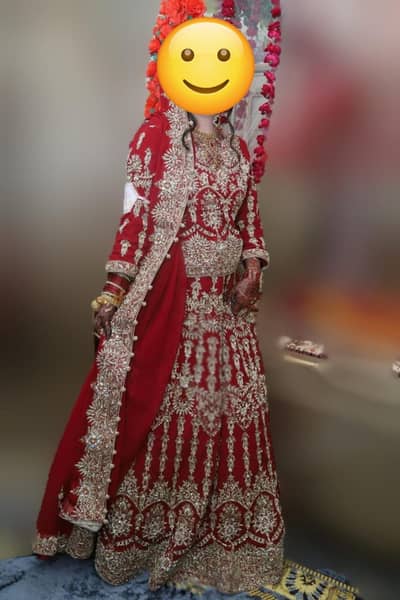 Bridal dress for barat