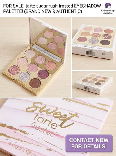 Tarte Sugar Rush Frosted Palette and Eyelashes