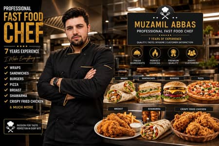 Muzamil Abbas | Expert Fast Food Chef