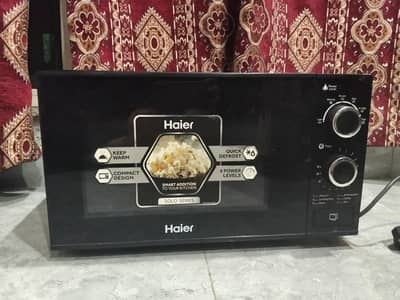 Haier microwave with 6 power levels