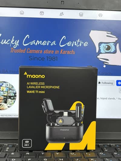 Maono wireless microphone T1 mini - 2 year official warranty
