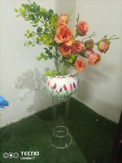 Artificial flower pot for home Decoration, Beautiful artificial flower