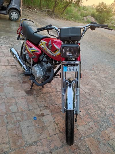 Honda CG 125 24/25 with double saman