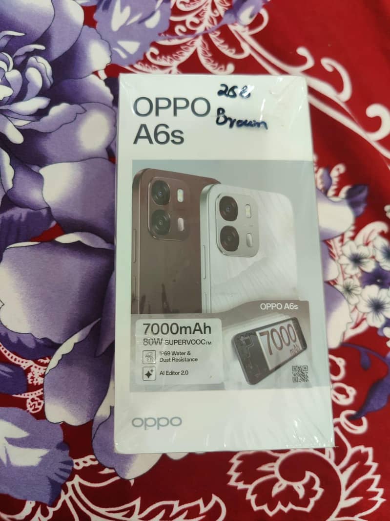OPPO A6 s 2