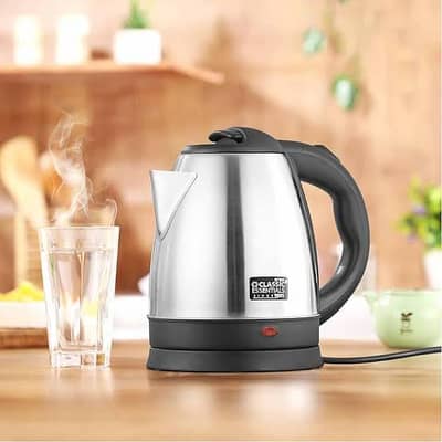Electric Tea Kettle 2L | Auto Off | Quick Boil | Steel