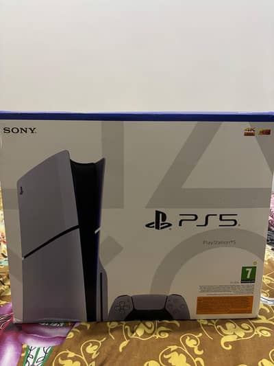 ps5 slim disc uk model with box