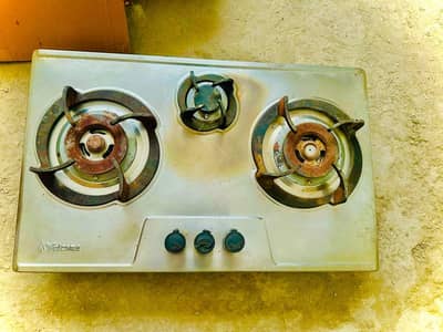 3 knob stove