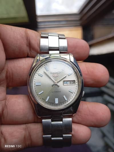 seiko 5 automatic men's watch