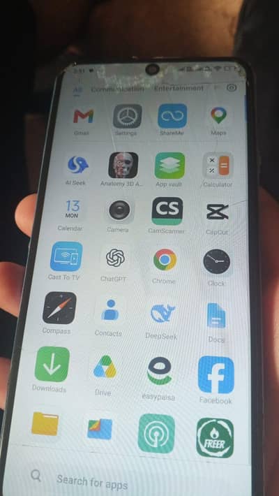Urgent sale  Redmi note 12 6 128 GB panel ma dabao aya ha thora sa