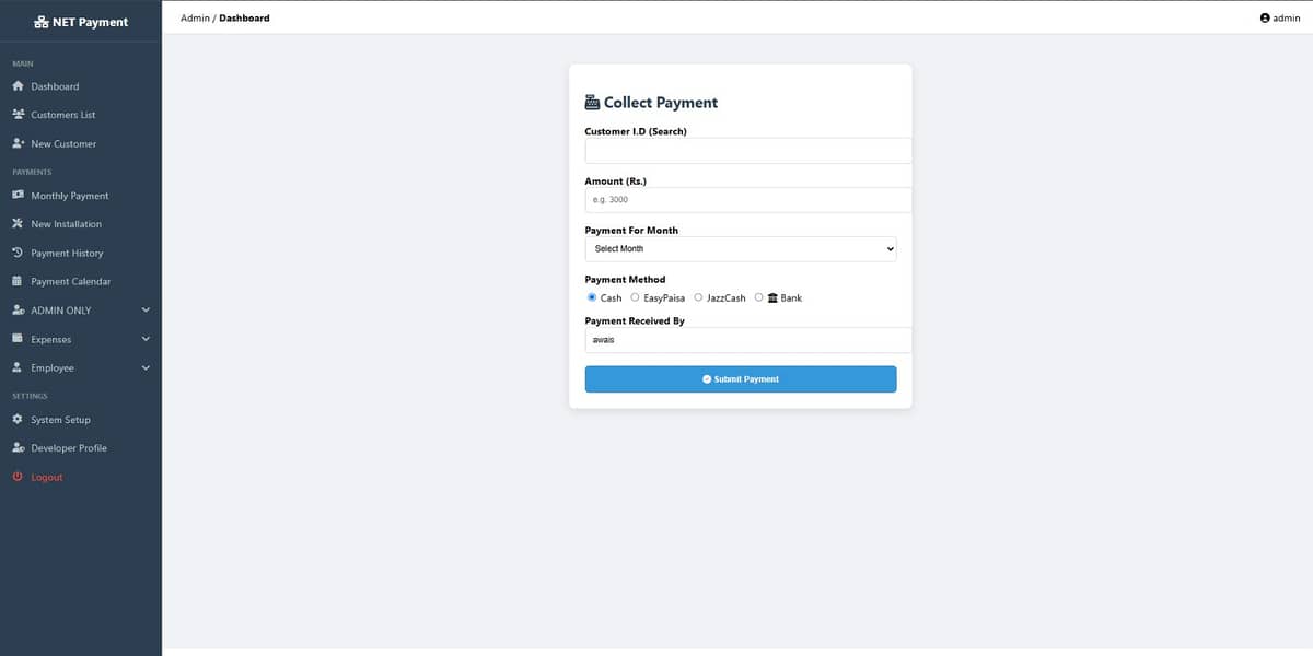  ISP Billing & Management System / Customer Panel – Full Software 4