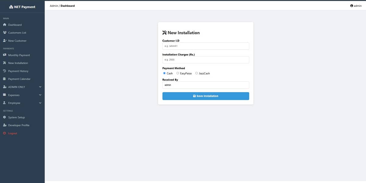  ISP Billing & Management System / Customer Panel – Full Software 5