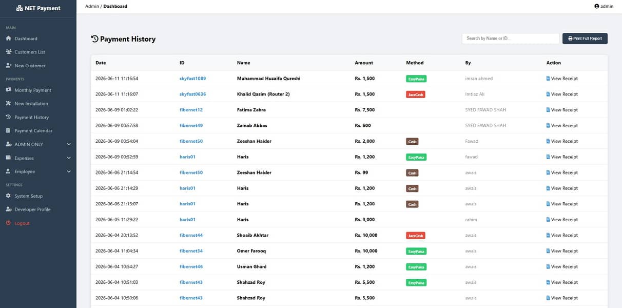  ISP Billing & Management System / Customer Panel – Full Software 6