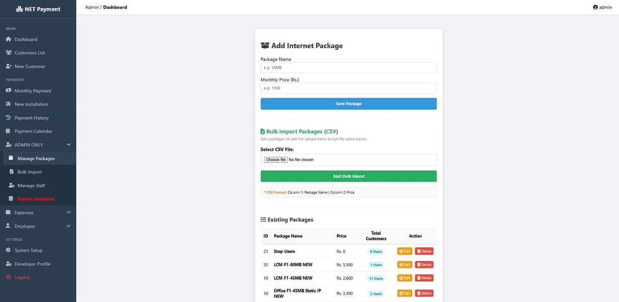  ISP Billing & Management System / Customer Panel – Full Software 8
