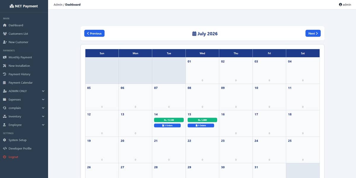  ISP Billing & Management System / Customer Panel – Full Software 19