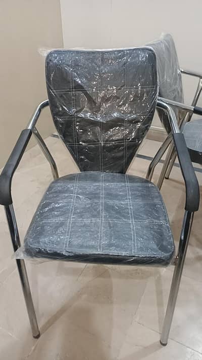 Visitors Chairs New Untouched 2 Pieces