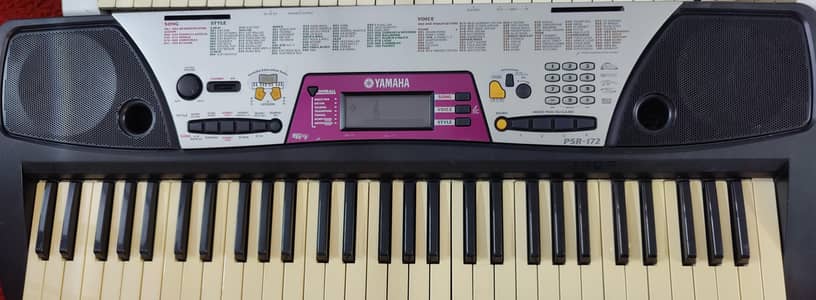 Yamaha psr 172  5 octaves standard 61 Full-Sized Keys