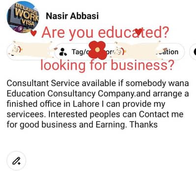 Consultant Service available
