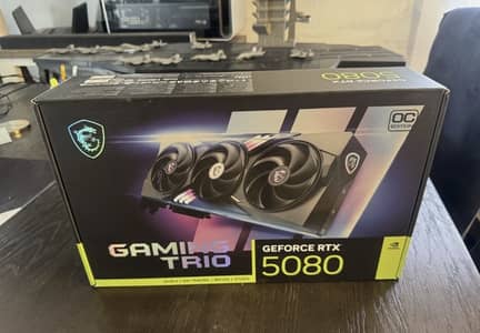 RTX 5080 16GB; Factory Overclocked GPU TRI FROZR 4; GDDR7 PCIe 5.0; St