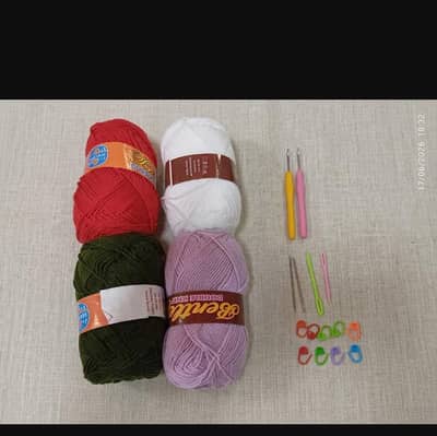 Basic Crochet Wools Kit