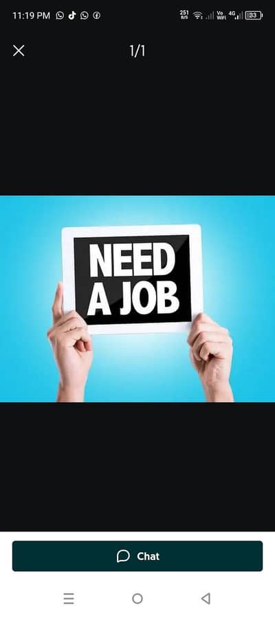 I need job