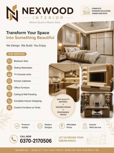 Nexwood Furniture & Interior Designer